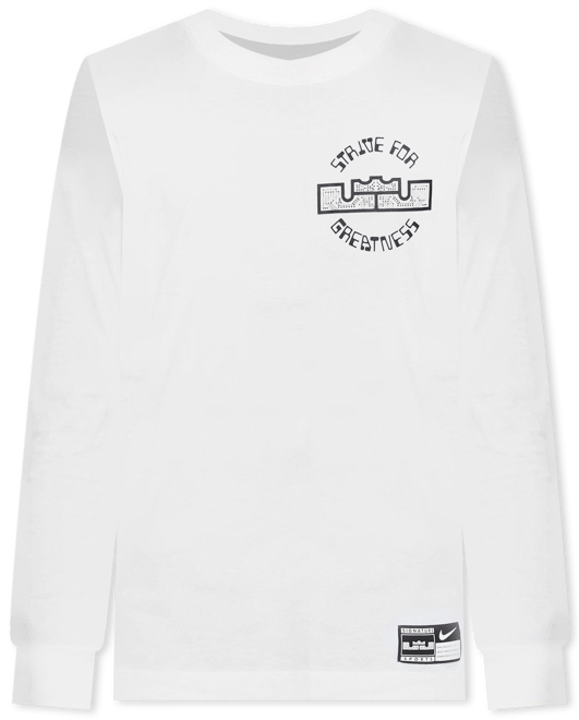 LeBron Men's Max90 Long-Sleeve Basketball T-Shirt