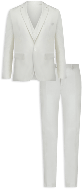 Men's 3-Piece Premium Vested 3-Piece Slim Fit Suit