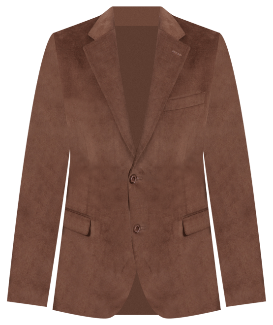 Men's Modern-Fit Solid Stretch Corduroy Elbow Patch Sport Coat