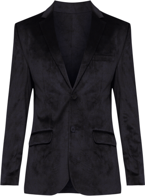 Men's Modern-Fit Solid Stretch Corduroy Elbow Patch Sport Coat