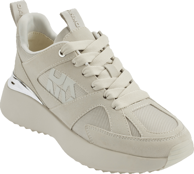 DKNY Women's Zofi Lace-Up Sneakers - Macy's