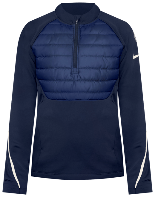 FC Chelsea Academy Winter Warrior Nike Therma-FIT Fußball-Drill-Oberteil für ältere Kinder