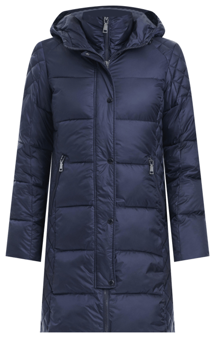 Women's Cire Mid-Length Fitted Puffer Coat