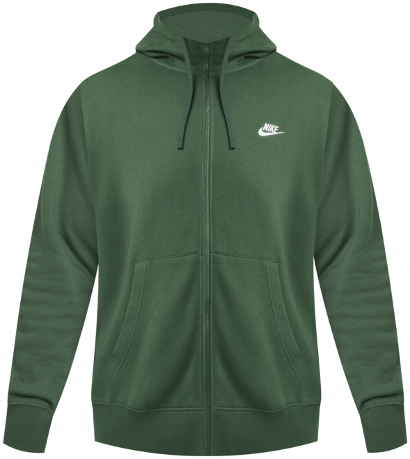 Nike Sportswear Club Fleece Huvtröja med hel dragkedja för män