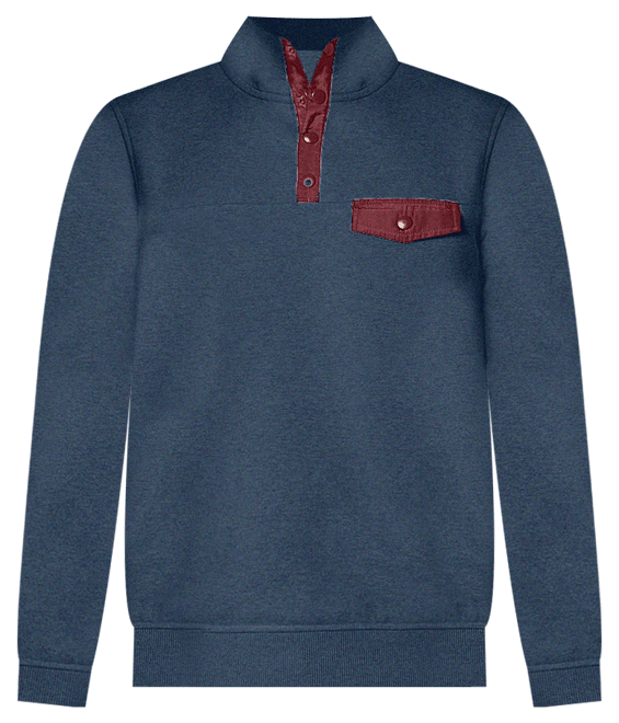St john's bay men's fleece pullover hotsell