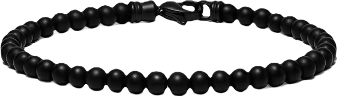 Men's Spiritual Bead Bracelet, 4mm