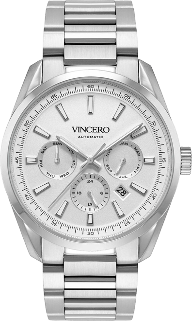 Men's Reserve Automatic Watch with Miyota 9100 and H-Shaped Bracelet