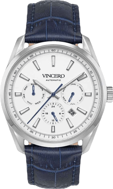 Men's Reserve Automatic Watch with Miyota 9100 and H-Shaped Bracelet