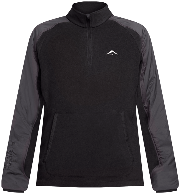 Nike Trail Polartec® Fleece-Laufoberteil mit Viertelreißverschluss (Herren)