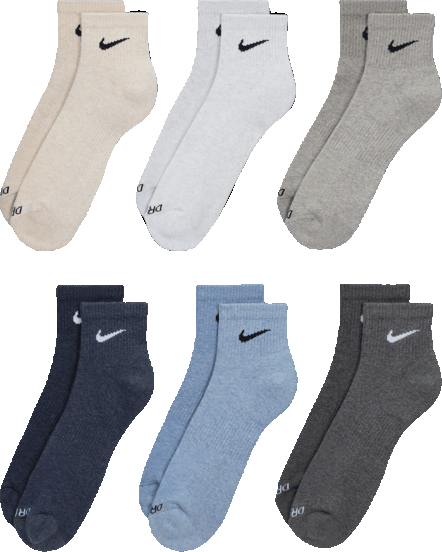 Nike Everyday Plus Cushioned Training Ankle Socks (6 Pairs)