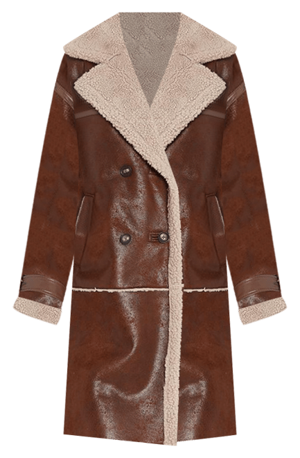 Women's Kimmy Long Faux Shearling Coat