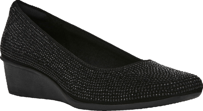 Anne Klein Women's Wisher Embellished Wedge Pumps - Macy's