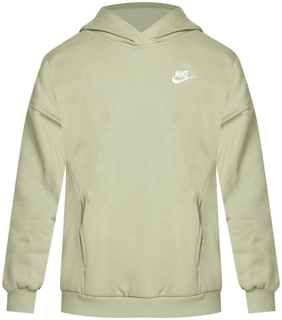 Nike Sportswear Club Fleece Sudadera con gorro sin cierre oversized para niños talla grande