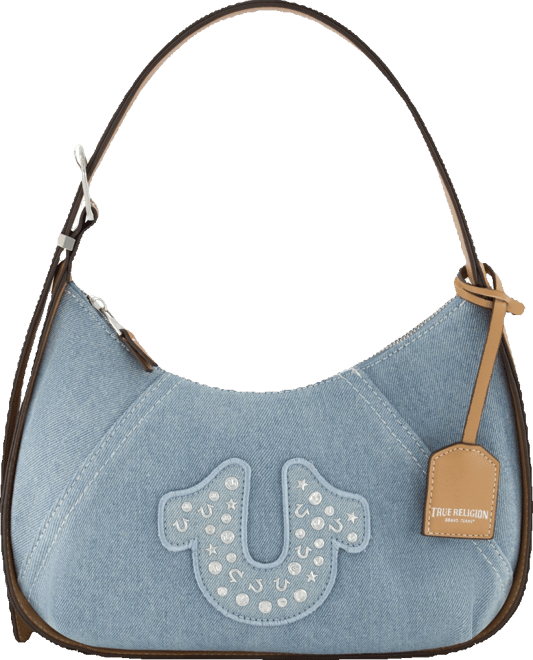 True Religon Strudded logo Denim Hobo