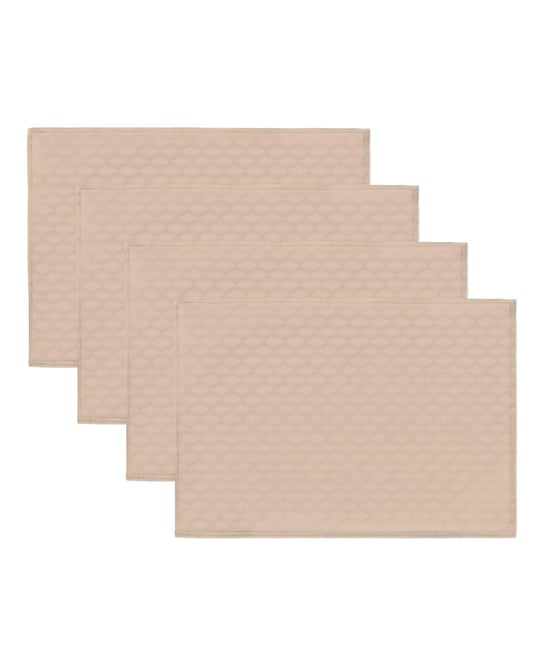 Olivia Polyester Set of 4 Placemat, 13" x 19"