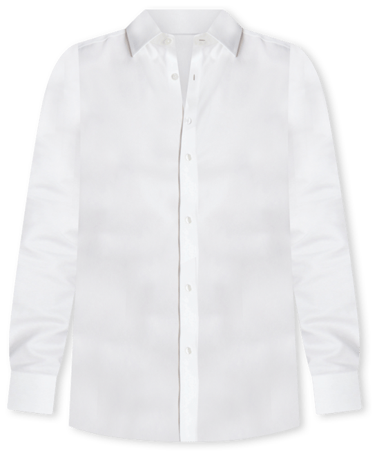 Men's Slim-Fit Non-Iron Solid Dress Shirt