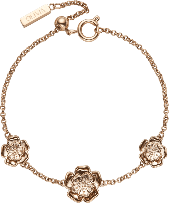 Women's Tudor Rose Gold-Plated Bracelet