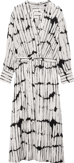 Women's Printed Shirt Dress