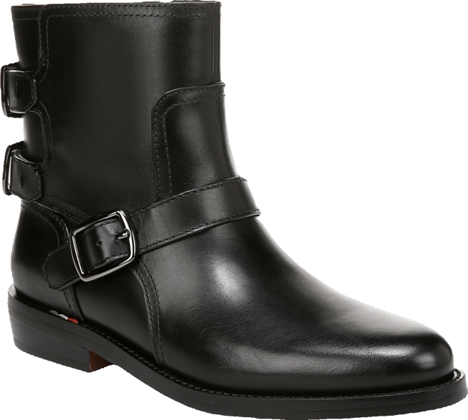 Women's Prina Block Heel Moto Ankle Boots