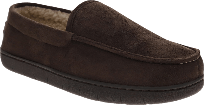 Men's Fields Faux-Sherpa Slippers