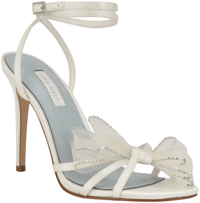 Nine West Women's Minky Bridal Stiletto Heel Dress Sandals Macy's