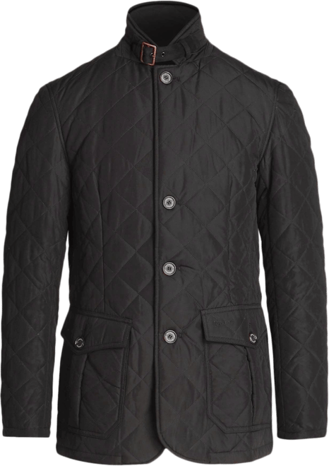 Mens Outerwear Burberry Quilted Jacket Mens Noir Burberry Classics
