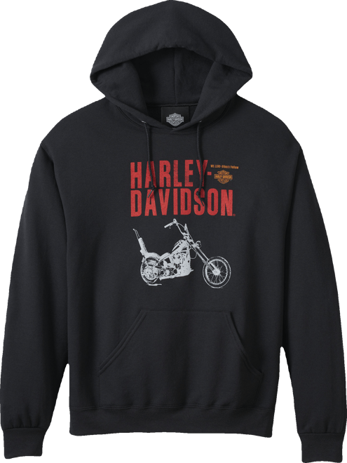 Vintage Motorcycle Midweight Hoodie