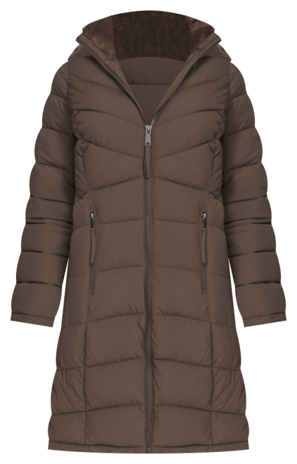 Women's Hooded Puffer Coat