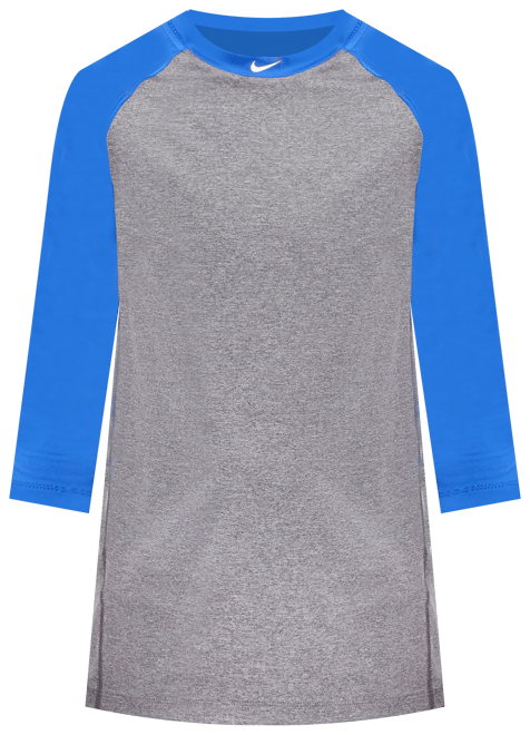 Nike Pro Big Kids' Dri-FIT 3/4-Sleeve Top