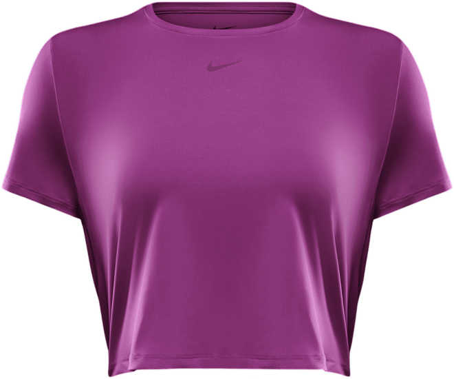 Nike One Classic Playera de manga corta Dri-FIT cropped para mujer