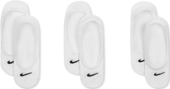 Nike ถุงเท้าเทรนนิ่งผู้หญิงแบบซ่อน (3 คู่)