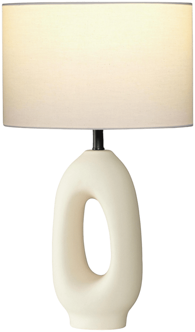 Artemis 22" Ceramic Led Table Lamp with Usb-c Charging Port