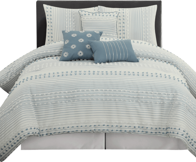 Clarion 7-Piece Comforter Set, Queen