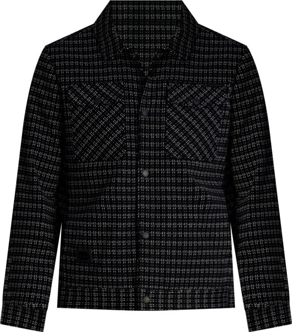 KARL LAGERFELD PARIS Men's Textured Shirt Jacket - Macy's