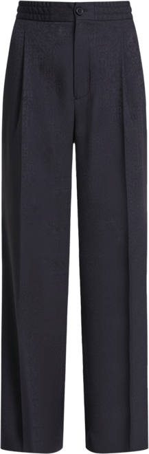 Hugo by  Men's Modern-Fit Logo-Print Pleated Suit Pants