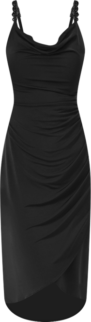 Women's Chain-Trim Bodycon Dress