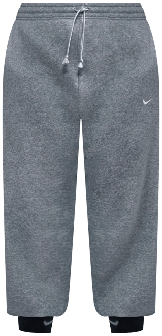 Nike Sportswear Phoenix Fleece Yüksek Belli Bol Kesimli Kadın Eşofman Altı (Büyük Beden)
