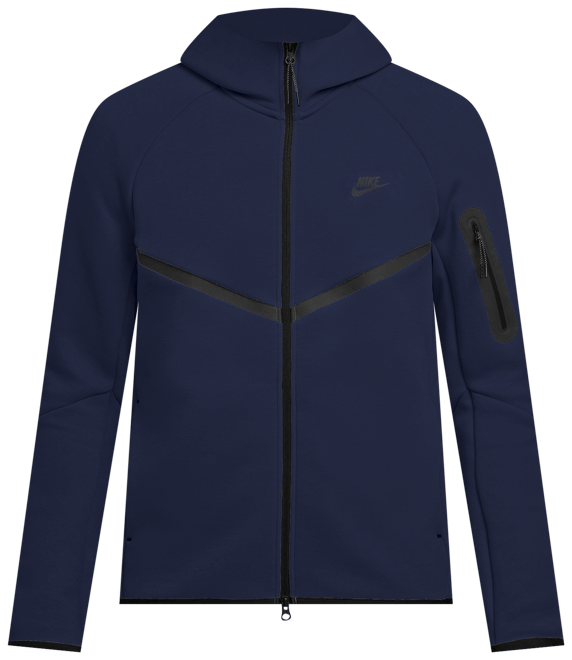 Nike Tech Windrunner-fleecejakke med lynlås til mænd