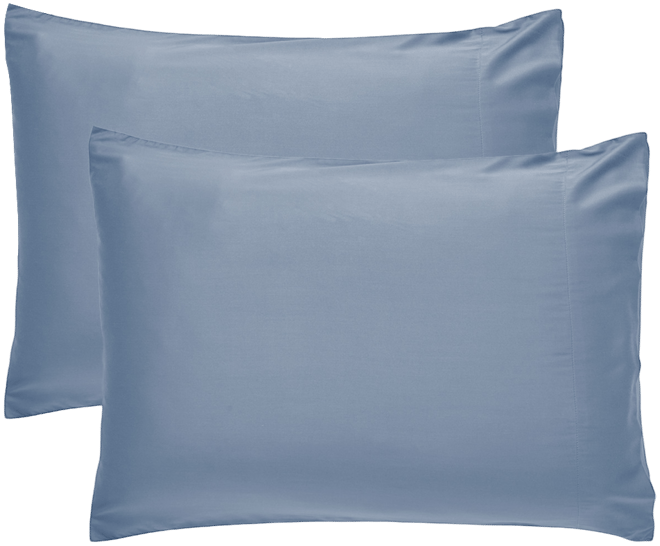 Silky Soft 100% Rayon from Bamboo Cases King Size, Set Of 2 For Smooth Hair & Skin, Fits King Pillows by 