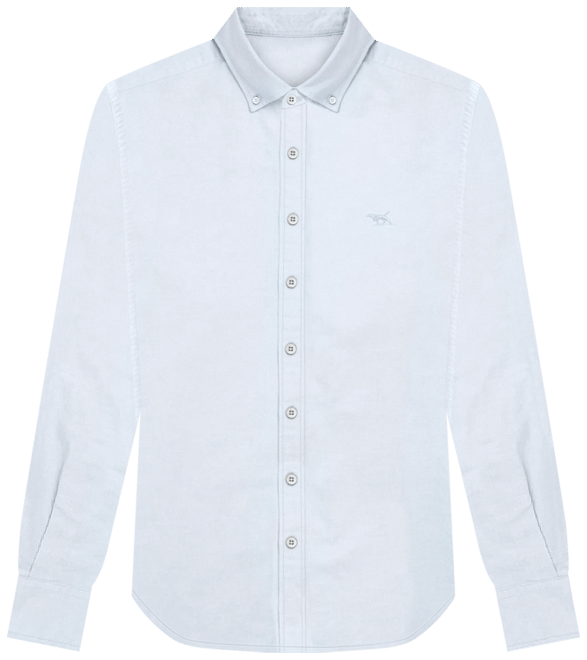 Men's Gunn Oxford Long Sleeve Sports Fit Shirt