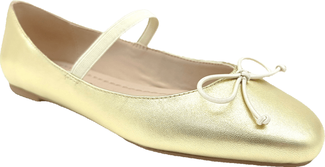 Women's Myra Square Toe Ballet Flats