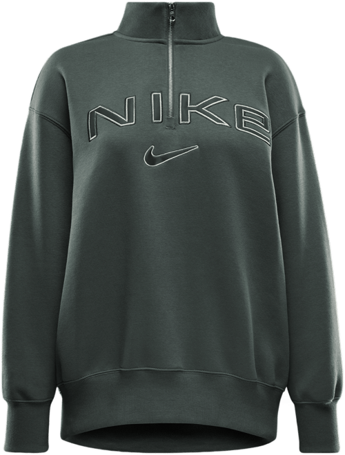Nike Sportswear Phoenix Fleece Women's Oversized 1/4-Zip Logo Top