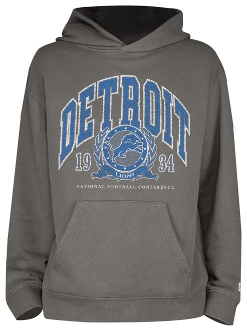 New Era Lions Fitted Pullover Hoodie | Foot Locker