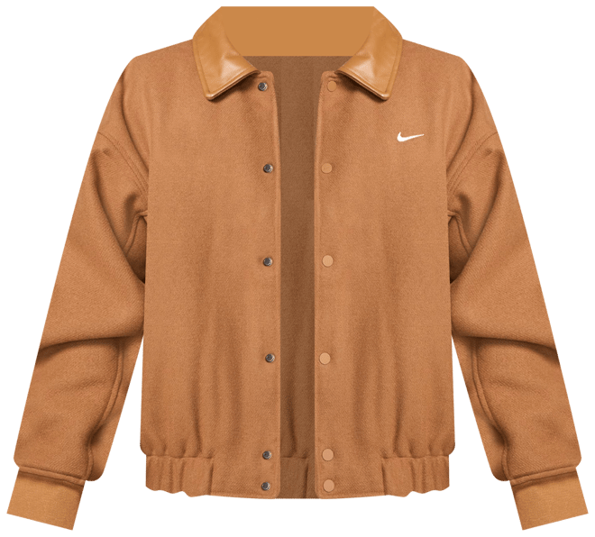 Nike Solo Swoosh Men's Wool Varsity Jacket
