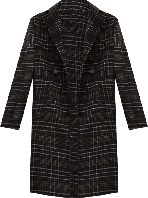 Women's Publisher Double Breasted Wool Blend Coat
