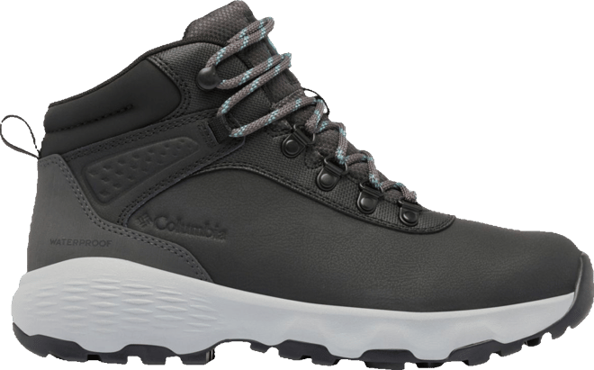 Columbia FIR RIDGE - Zonnebril - shiny black solid green lens/zwart