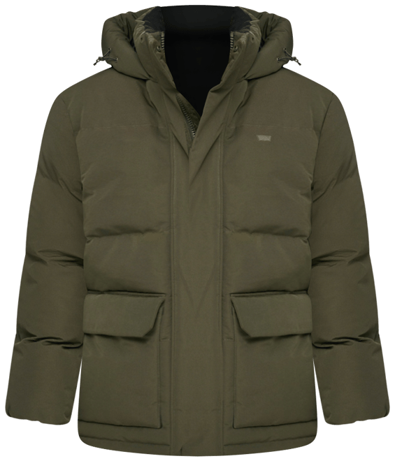 Men's Workwear Hooded Parka Jacket