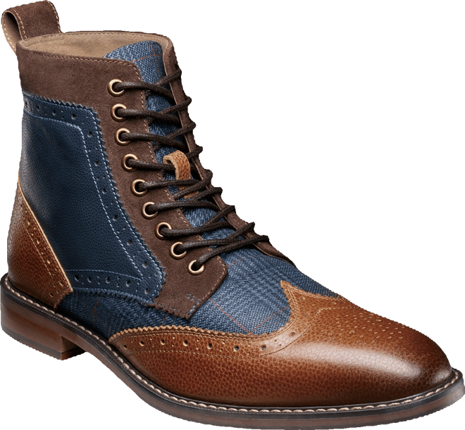 Stacy Adams popular Finnigan Wing Tip Lace Up Boots