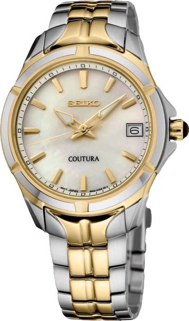 Women's Coutura Two-Tone Stainless Steel Bracelet Watch 34mm