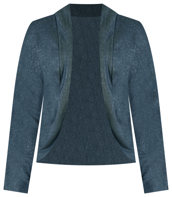 Plus Size Open Front Long Bolero Cardigan Sweater